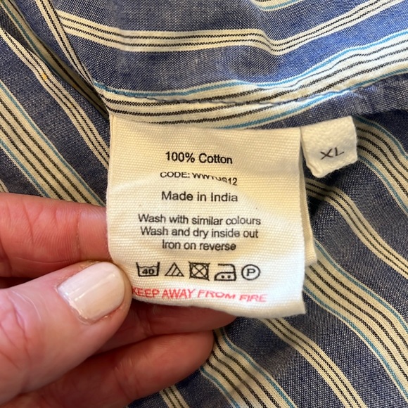 TOAST Catrin Stripe Raglan Shirt - Picture 11 of 14